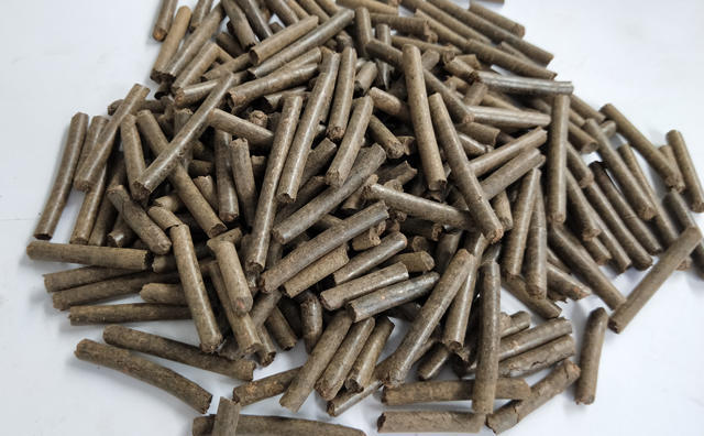 秸稈顆粒機(jī)加工的顆粒燃料